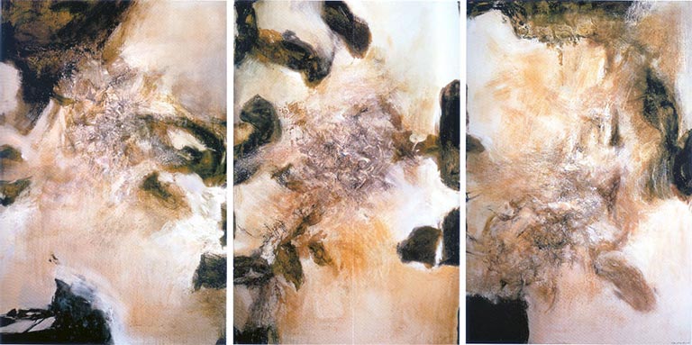 Triptych by Zao Wou Ki